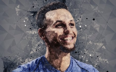 Stephen Curry - golden state warriors, basketball, art, steph curry, american, curry, nba, stephen curry