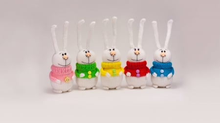 :-) - easter, colorful, rabbit, funny, bunny, toy