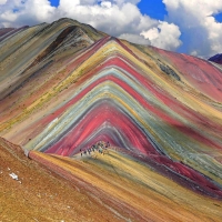 Colorful Danxia Landform, China