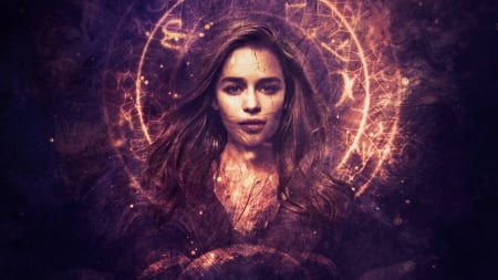 Daenerys - game of thrones, fantasy, minanashaat0, tv series, daenerys targaryen, emilia clarke, girl