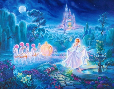 Evening Magic - evening, magic, disney, cinderella