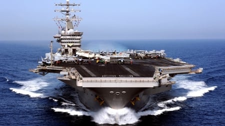 Aircraft Carrier USS Dwight D Eisenhower CVN-69 - Aircraft Carrier, Military, Ship, USS Dwight D Eisenhower, CVN-69