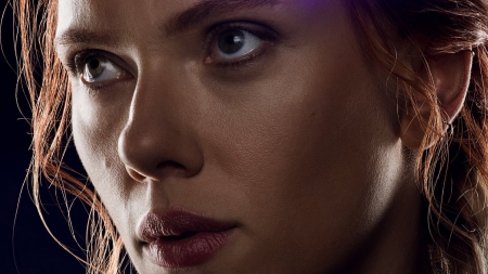 Avengers Endgame 2019 - comics, poster, girl, black widow, actress, fantasy, Scarlett Johansson, movie, face