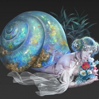 Snail girl