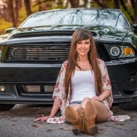 Takes Boots To Ride A Mustang . .