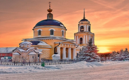 Orthodox Church - nature, orthodox, church, photo