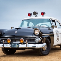 1955 ford police car