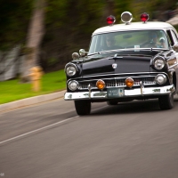 1955 ford police car