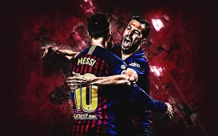 Messi & Alba - jordi alba, FC Barcelona, barcelona, Soccer, football, Barca, Lionel Messi, Jordi Alba, lionel messi