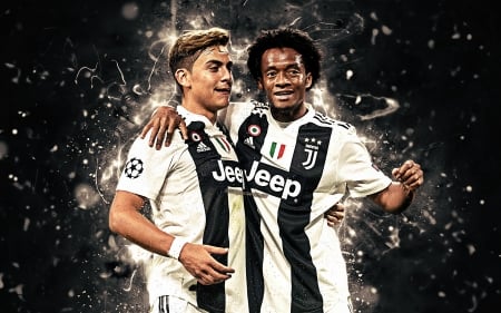 Dybala & Cuadrado - juventus, juan cuadrado, paulo dybala, soccer, juve, juventus fc