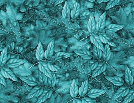 Blue leaves