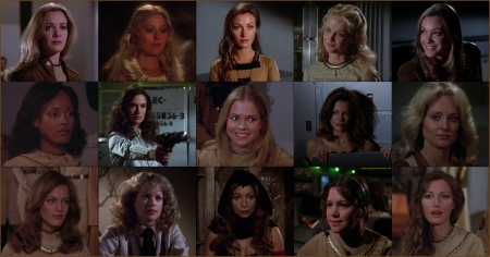 Women from Battlestar Galactica 1978 - Anne Lockhart, Maren Jensen, Battlestar Galactica 1978, Battlestar Galactica, BSG, Jane Seymour, Laurette Spang, Arlene Martel