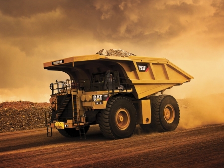 caterpiller 793f dump truck