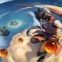 Goku`s flight