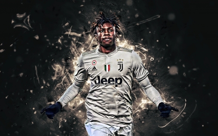 Moise Kean - italian, moise kean, footballer, soccer, juventus fc