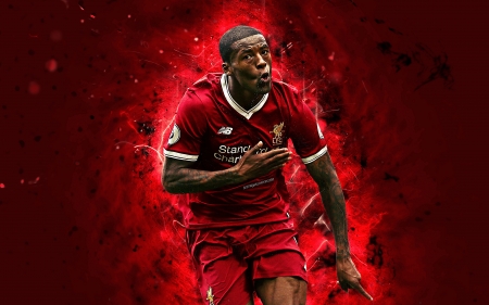 Georginio Wijnaldum - liverpool fc, dutch, georginio wijnaldum, footballer, soccer