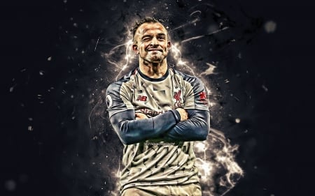 Xherdan Shaqiri - Swiss, swiss, Liverpool FC, Xherdan Shaqiri, Soccer, football, sport, xherdan shaqiri, liverpool, soccer, Footballer