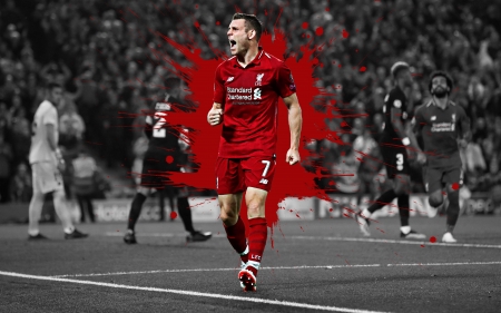 James Milner - liverpool fc, ynwa, footballer, soccer, milner, sport, james milner, lfc, liverpool