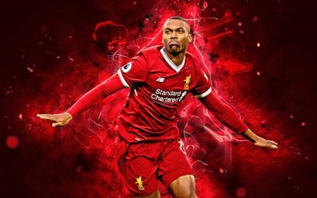 Daniel Sturridge - liverpool fc, daniel sturridge, footballer, forward, soccer