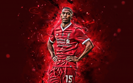 Daniel Sturridge - liverpool fc, daniel sturridge, footballer, forward, soccer