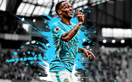 Raheem Sterling - Soccer, Raheem Sterling, raheem sterling, Sport, manchester city, English Footballer, Manchester City FC