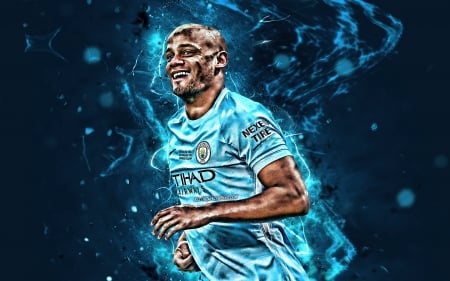 Vincent Kompany - footballer, manchester city fc, vincent kompany, belgian, soccer