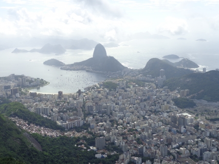 RIO DE JANEIRO - CORCOVADO VIEW, RIO DE JANIERO, PAO DE ACUCAR, BRA