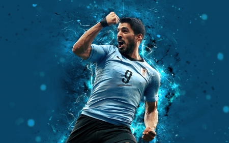 Luis SuÃ¡rez - uruguayan, footballer, uruguay, soccer, luis suarez