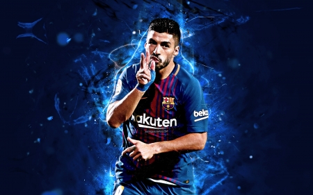 Luis SuÃ¡rez - uruguayan, fc barcelona, barca, soccer, luis suarez