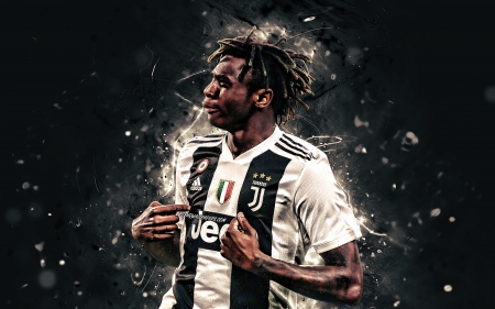 Moise Kean - juventus, italian footballer, moise kean, football, soccer, juventus turin, juventus fc