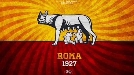 A.S. Roma - as roma, soccer, club, emblem, logo