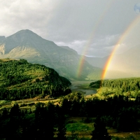 Double Rainbow Swift Current River