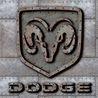 Dodge Ram Steel Logo