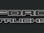 New Ford carbon Fiber  Truck Logo