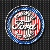 Ford Powered flag logo