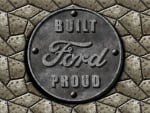 Ford Proud old steel logo