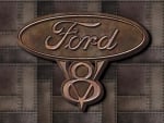 Rusty Ford V-8 3