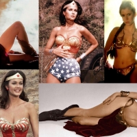 Icons Carrie Fisher and Lynda Carter