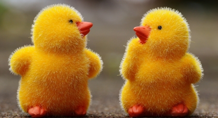 :) - chick, yellow, figurine, easter, spring