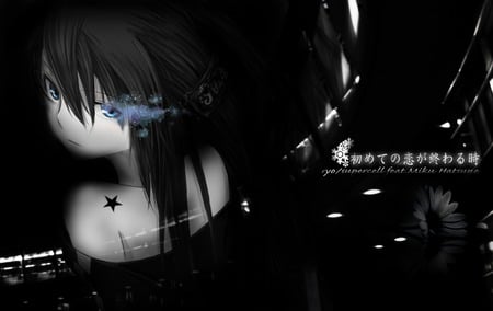 black rock shooter - black rock shooter, vocaloid