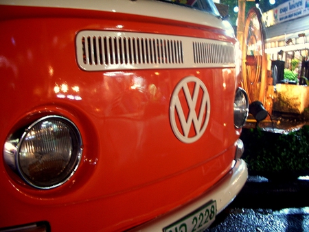 Volkswagen Bus - volkswagen bus, bangkok, thailand