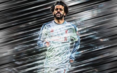 Mohamed Salah - egyptian, mo salah, liverpool fc, salah, ynwa, footballer, soccer, player, mohamed salah, sport, lfc, football, liverpool, forward