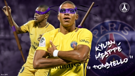 Kylian Mbappé - football, paris saint germain, french, soccer, kylian mbappe