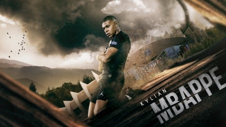 Kylian Mbappé - football, paris saint germain, french, soccer, kylian mbappe