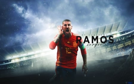 Sergio Ramos - sergio ramos, spanish, football, ramos, soccer