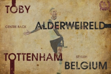 Toby Alderweireld - spurs, toby alderweireld, tottenham hotspur, belgian, soccer