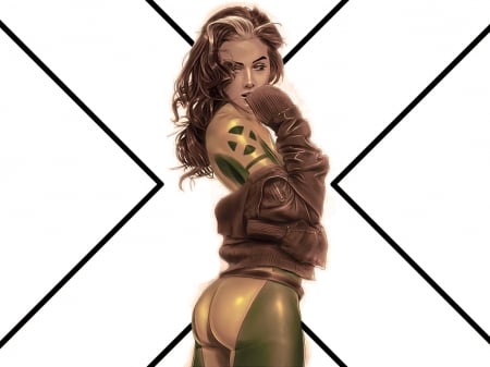 Rogue - comics, superheroes, rogue, marvel