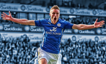 Jamie Vardy - vardy, football, leicester city, jamie vardy, soccer