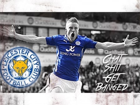 Jamie Vardy - leicester city, jamie vardy, vardy, football, soccer