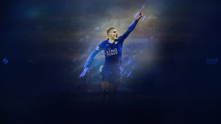 Jamie Vardy - vardy, football, leicester city, jamie vardy, soccer